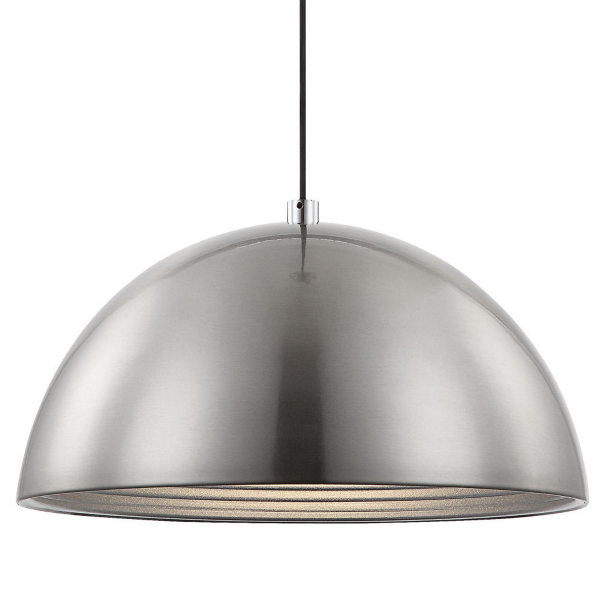 HÄNGELEUCHTE Aluminium Silber Rund - Silberfarben, Metall (40/40/128cm) - Globo Lighting