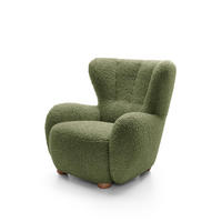 SESSEL CIRO Grün 88x100x91 cm - Grün, Textil (88/91/100cm) - FURNLUX