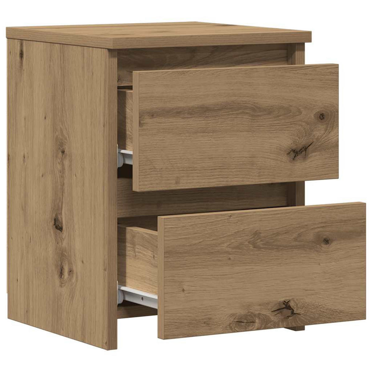 NACHTTISCH Artisan-Eiche 30/30/40 Cm Holzwerkstoff - Braun, Holzwerkstoff (30/40/30cm) - vidaXL