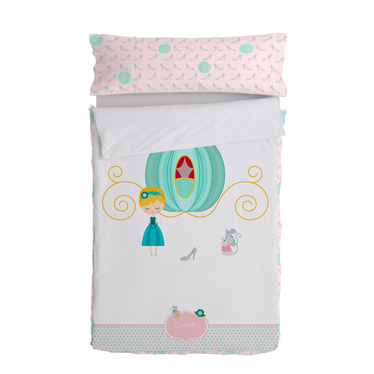 KINDER schlafsack Pumpkin 90x200 cm Ohne füllung - Multicolor, Textil (90/200cm) - Happy Friday