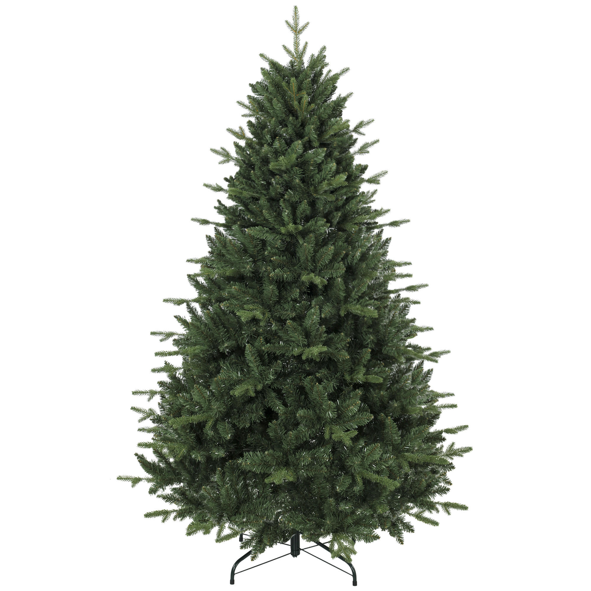 WEIHNACHTSBAUM PE PVC Grün - Grün, Kunststoff (180cm) - HOMCOM