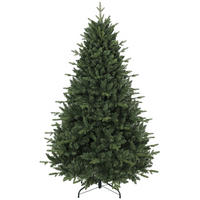 WEIHNACHTSBAUM PE PVC Grün - Grün, Kunststoff (180cm) - HOMCOM