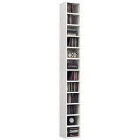 CD-REGAL DE-14437 12 Fächer, schmal und hoch Weiß - Weiß, Holzwerkstoff (20/175/21cm) - ComfortXL