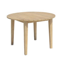 GARTENTISCH Zagreb Terrassentisch - Braun, Holz (110/110/75cm) - DELUKE