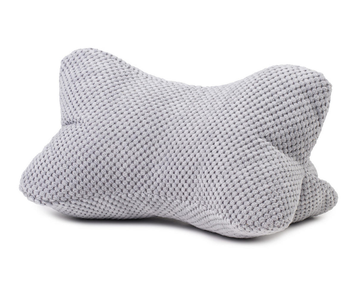 LESEKISSEN Sven Ambiente 40x25cm Silber - Silberfarben, Textil (40/25cm) - Ambiente Trendlife by Gözze