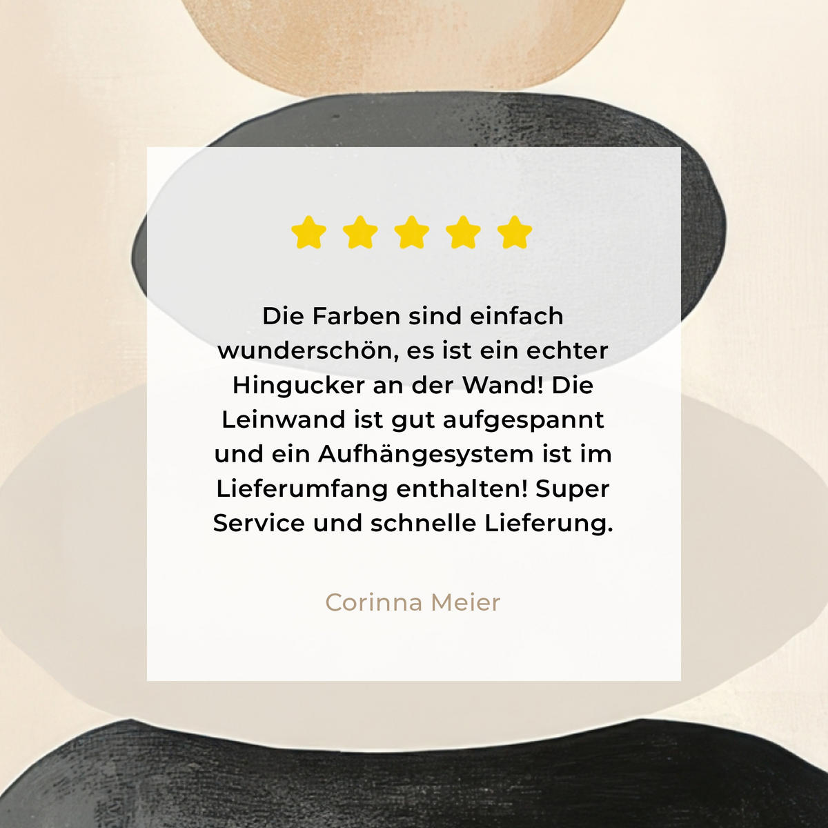 LEINWANDBILD Japandi - Wabi sabi - Beige 20x20 cm - Taupe, Textil (20/20cm) - MuchoWow