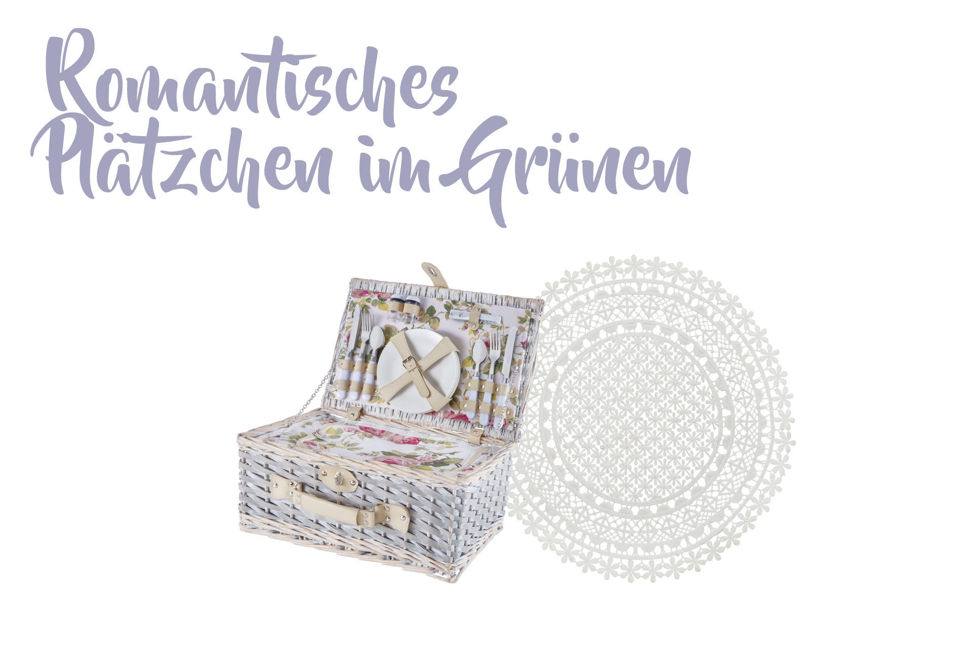 Romatisches PlÃ¤tzchen im GrÃ¼nen