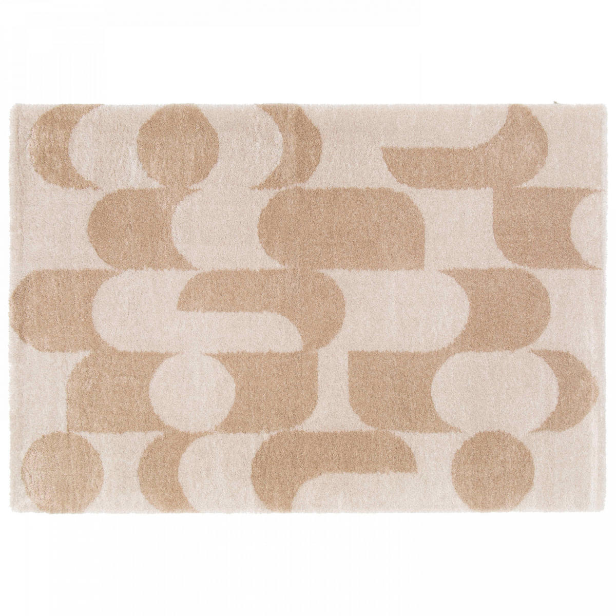 TEPPICH, 160 x 230 cm, Cremefarbe - Creme, Textil (230/160cm) - Oviala