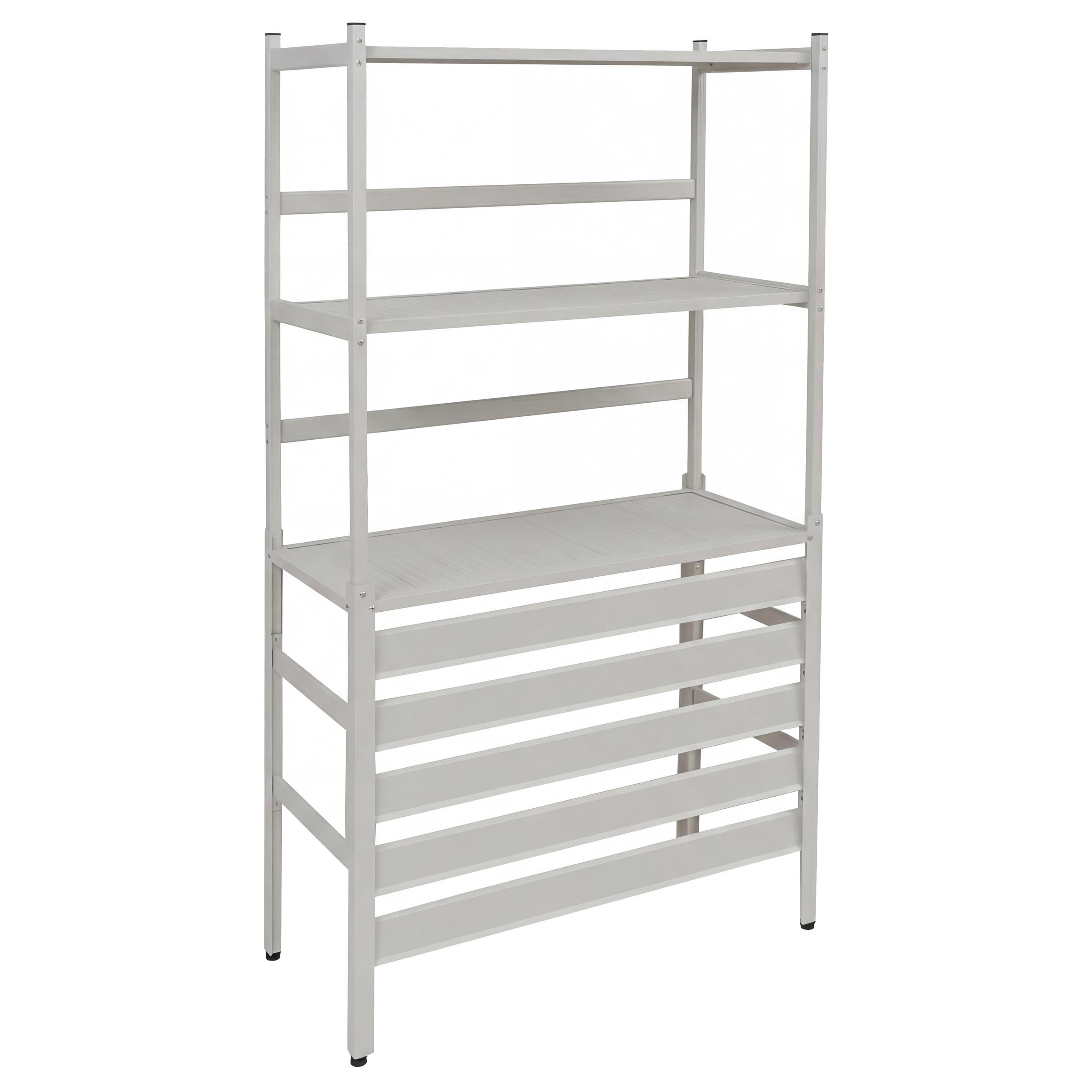 VERKLEIDUNG für Klimaanlage/Wärmetauscher 163x90x38cm Grau-Weiß - Weiß, Metall (90/163/38cm) - PROREGAL