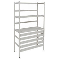 VERKLEIDUNG für Klimaanlage/Wärmetauscher 163x90x38cm Grau-Weiß - Weiß, Metall (90/163/38cm) - PROREGAL