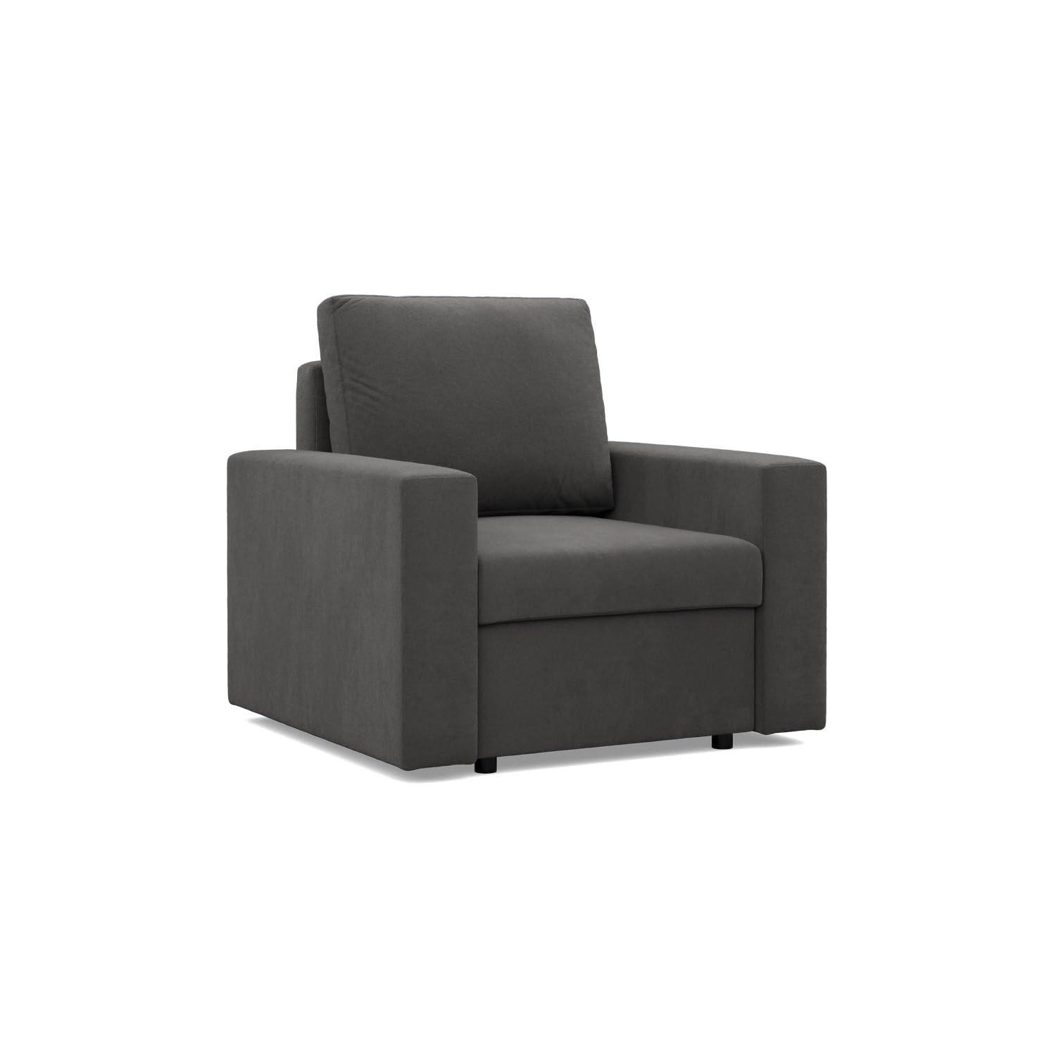 LOUNGESESSEL NEO, Grau - Grau, Textil (83/85/92cm) - Mebligo