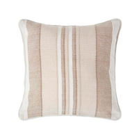 KISSENHÜLLE Morocco Stripe 45/45 cm, 100% Baumwolle - Beige, Textil (45/45cm) - Homescapes