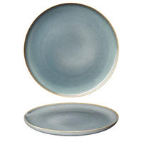 ASA Selection Frühstücksteller / Dessertteller Saisons Denim ø 21 cm - 4 Stück - Blau, Keramik (1/2/1cm)