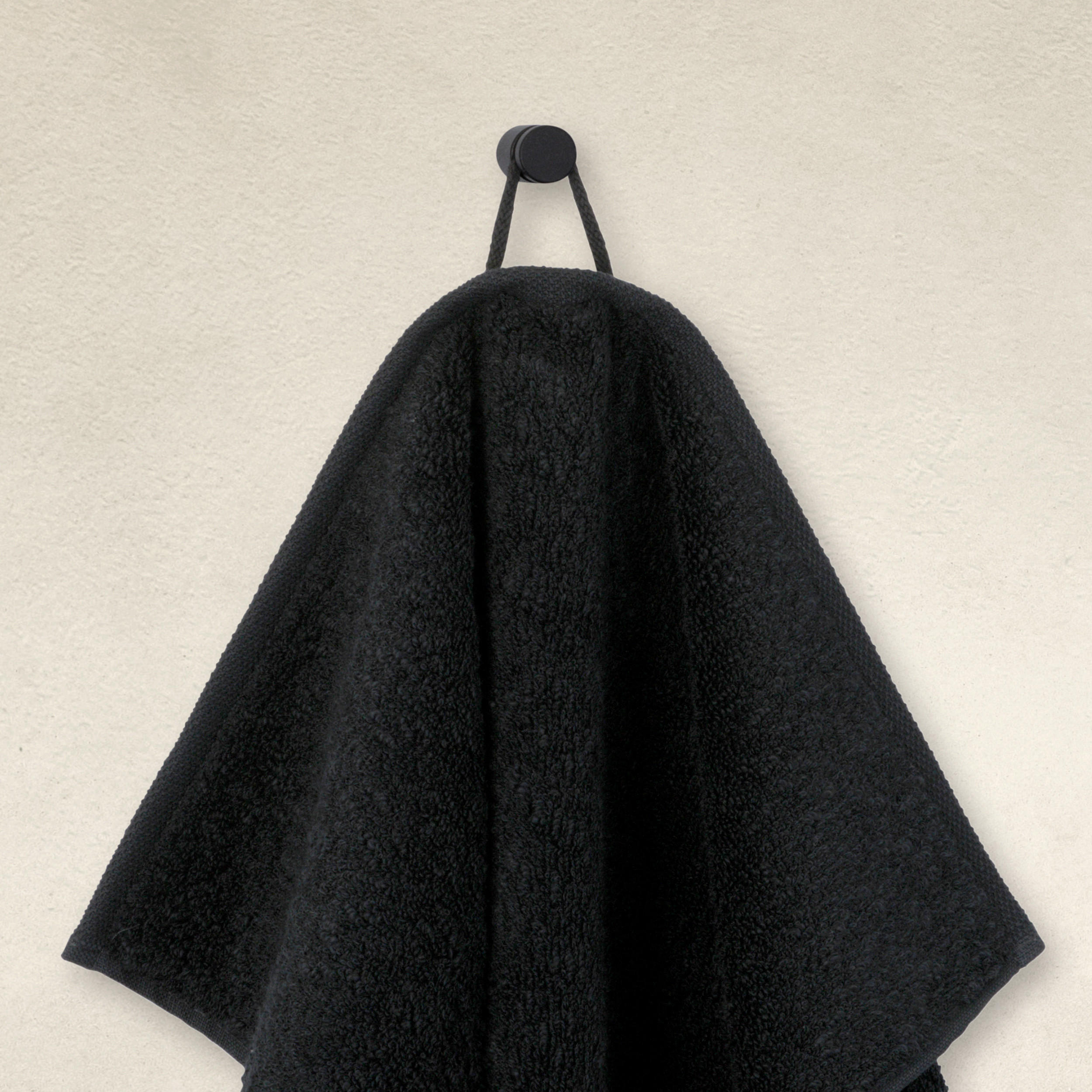 GÄSTETUCH BROOKLYN - Schwarz, Textil (30/50cm) - MÖVE