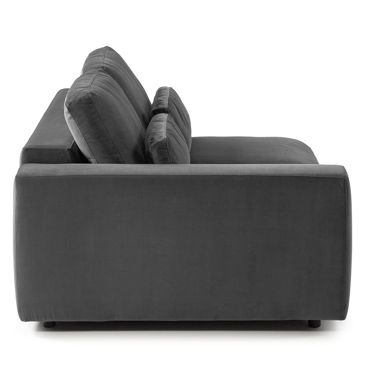 2-SITZER MODULSOFA - Grau, Textil (158/80/117cm) - home24