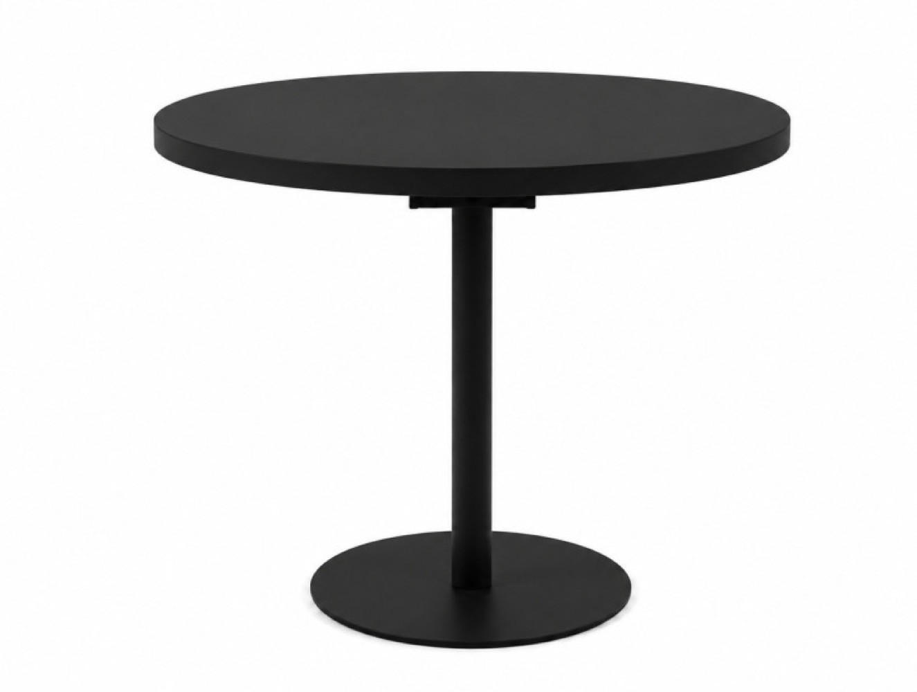 TISCH Schwarz Bartek Ausziehbar - Schwarz, Holzwerkstoff (100/100/76cm) - Sepro Meble