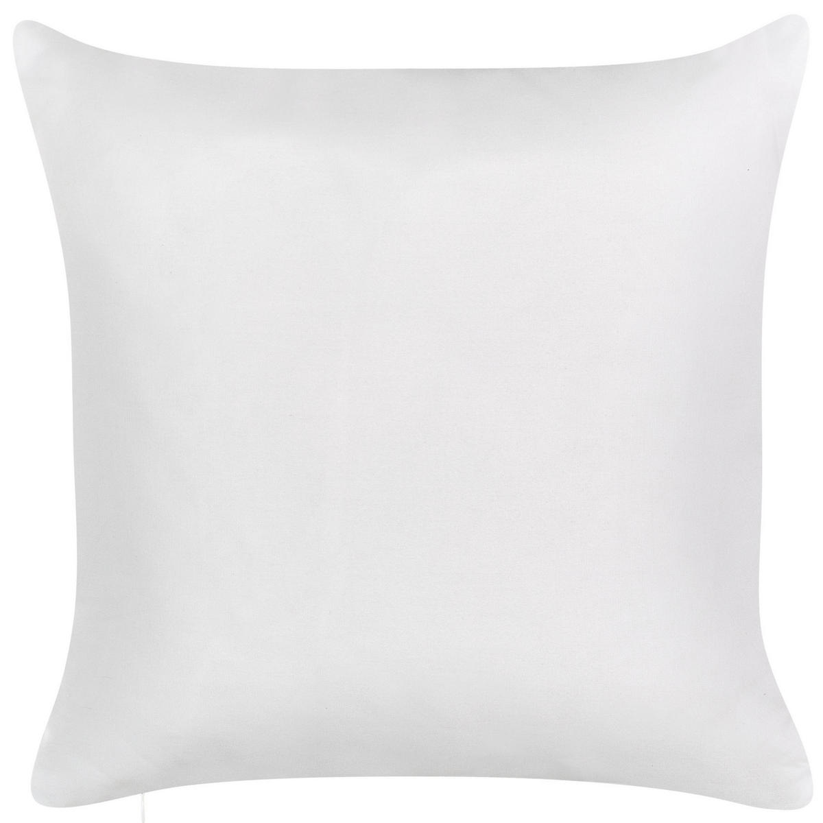 GARTENKISSEN 2er-Set Bienenmuster beige 45/45 cm Canneto - Beige, Textil (45/45cm) - Beliani