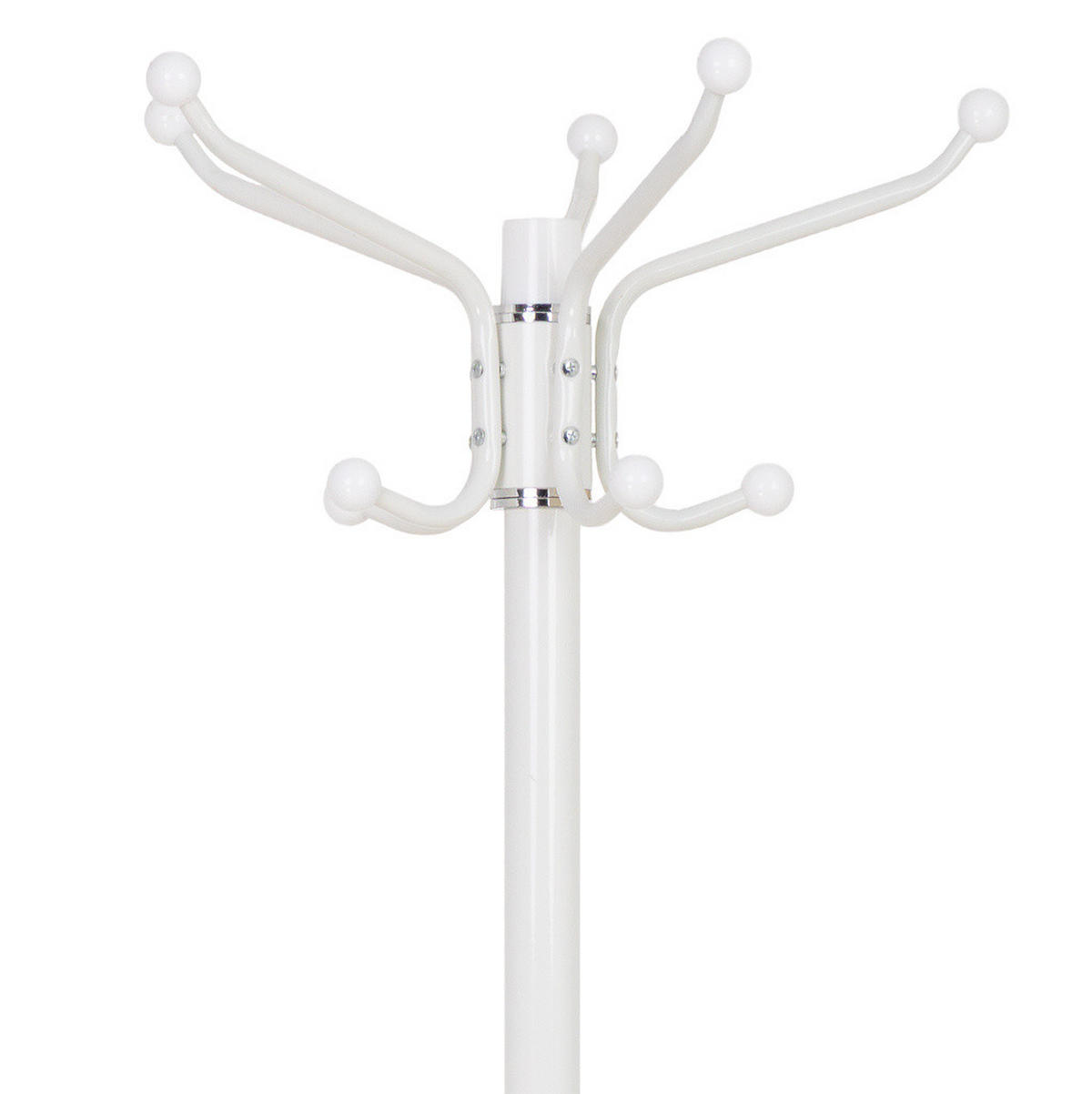 GARDEROBE aus metall 36x172cm - Weiß, Metall (36/172/36cm) - Wanderlust