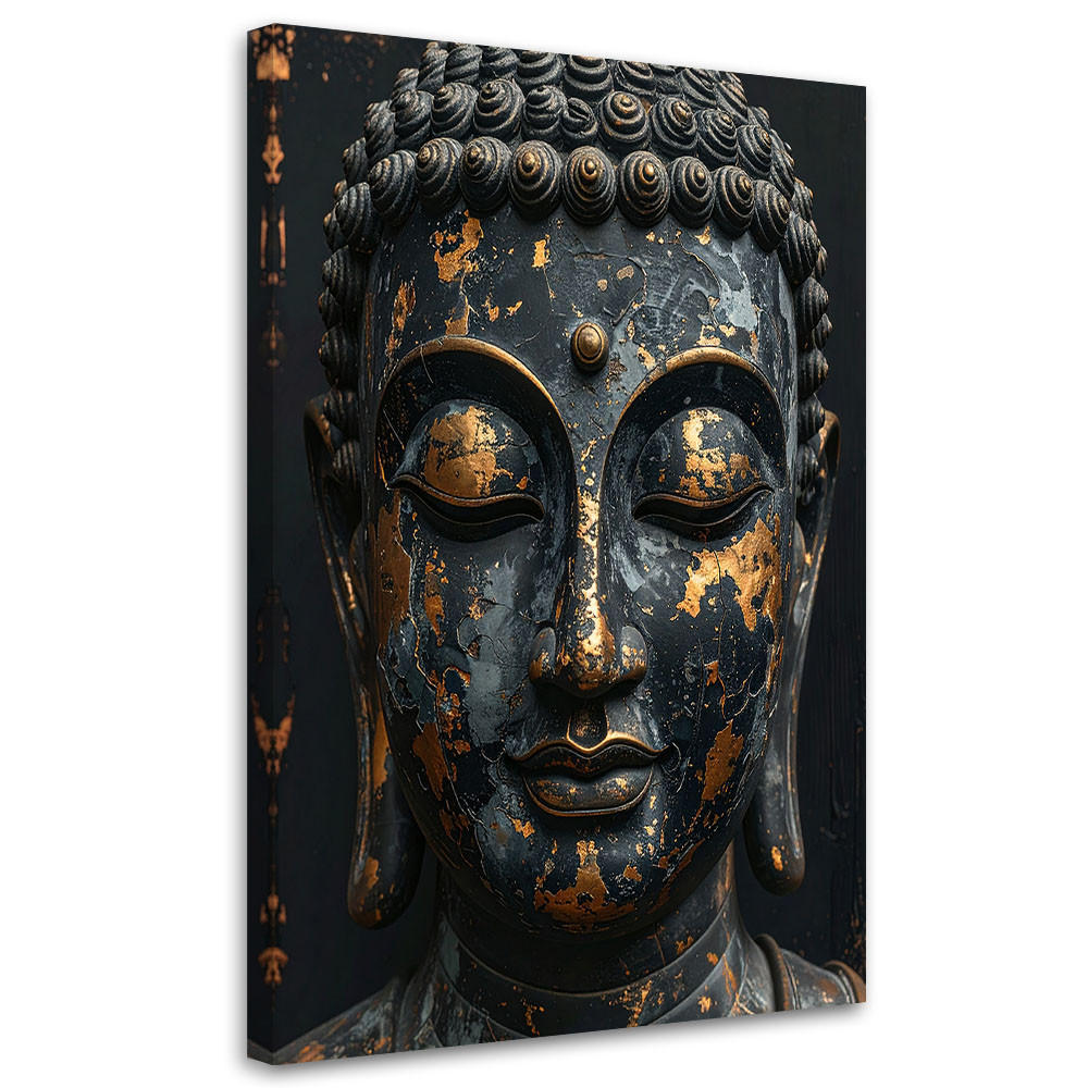 LEINWANDBILD Zen und Orientalisch 80x120cm - Schwarz, Textil (80/120cm) - Feeby