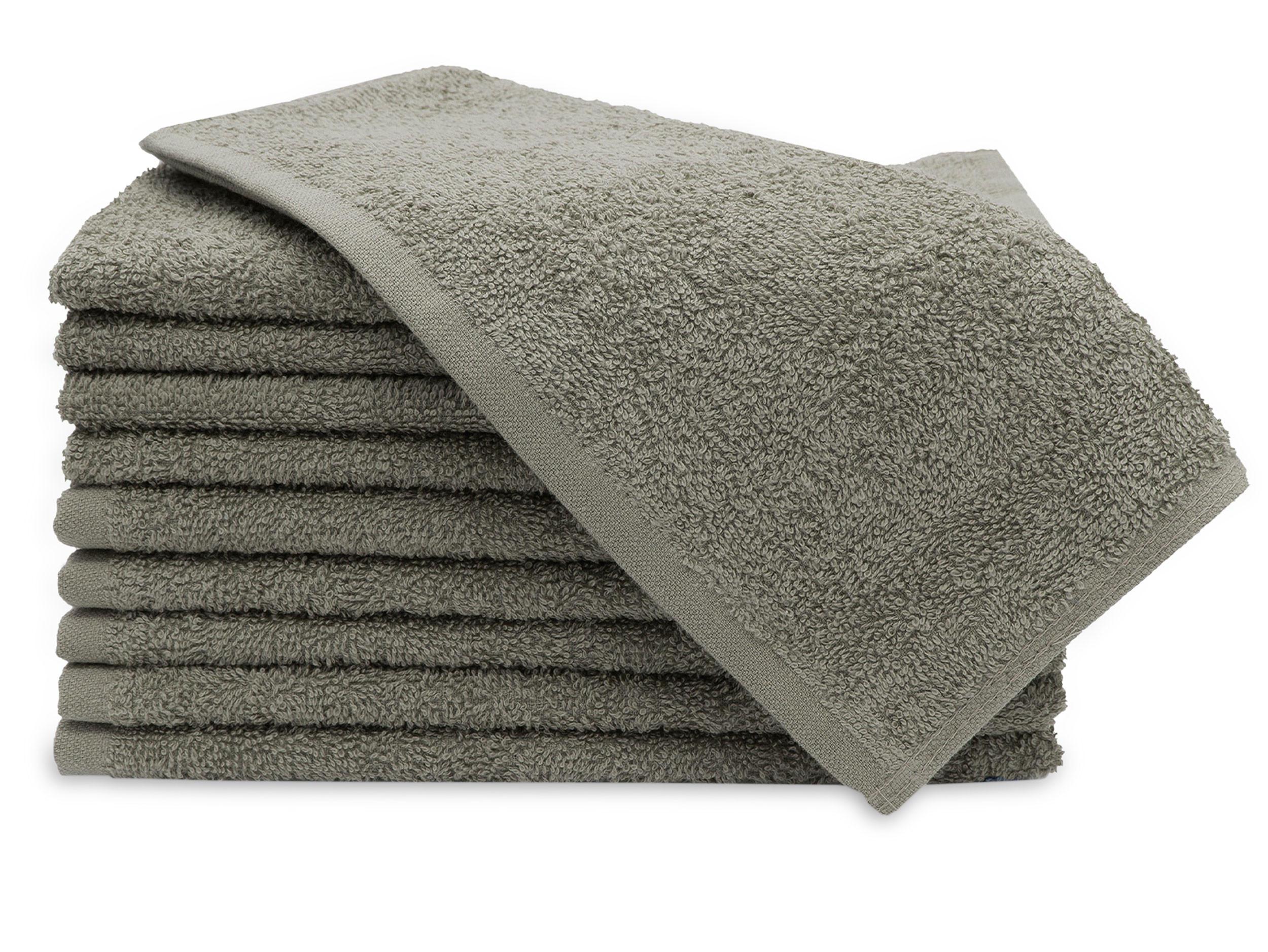 GÄSTETÜCHER, 10er-Set, 30x50 cm, 100% Baumwolle, Braun - Taupe, Textil (30/50cm) - Zollner