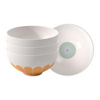 DESSERTSCHALEN Fleur Couleur bunt ø 12,9 cm 4er Set - Multicolor, Keramik (12.9cm) - Villeroy & Boch