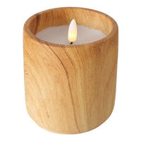 WACHSKERZE LED Yuna 10,5 cm - Beige, Paraffin (9/9/10.5cm) - Boltze Home