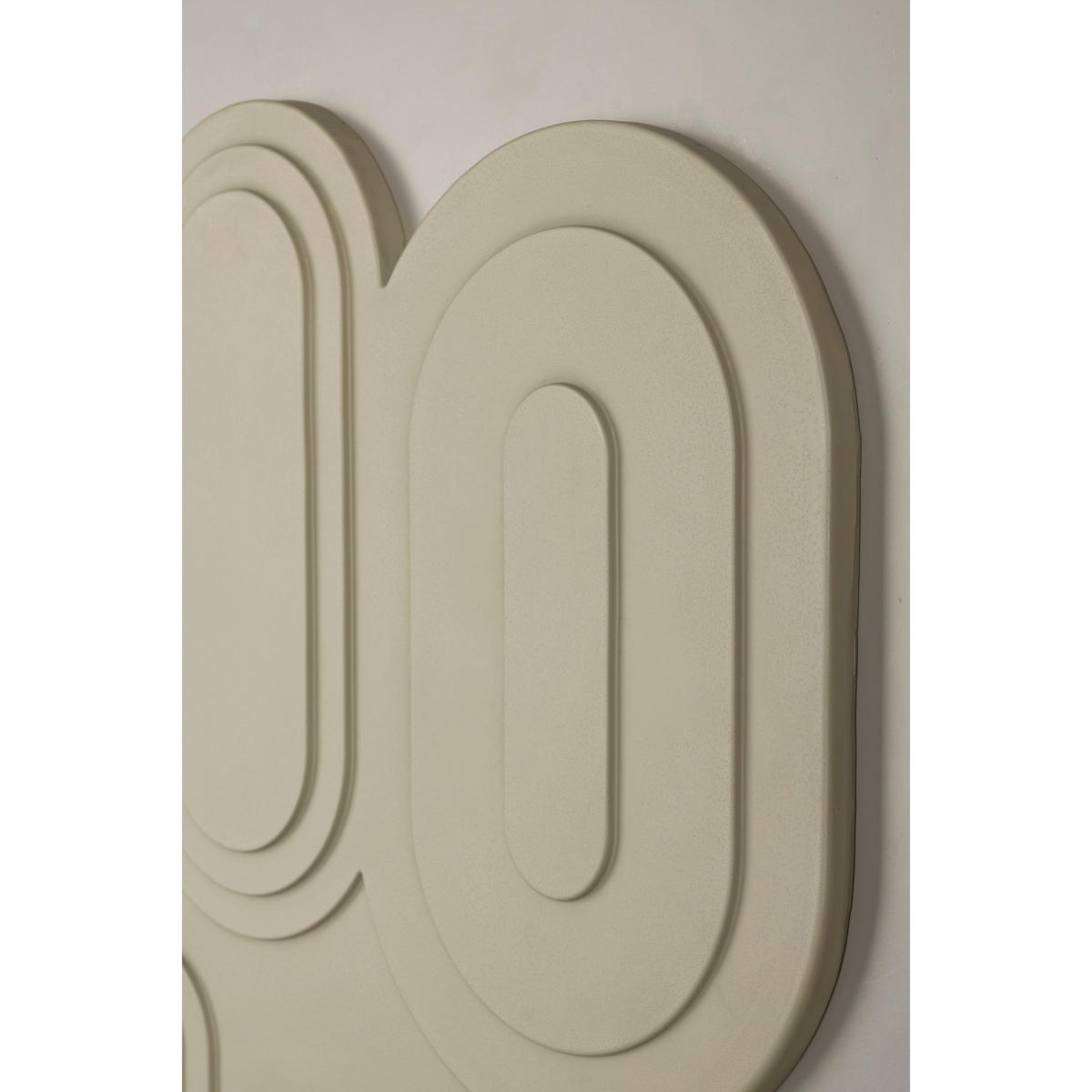 WANDDEKORATION August Beige - Beige, Naturmaterialien (52/4cm) - Zuiver