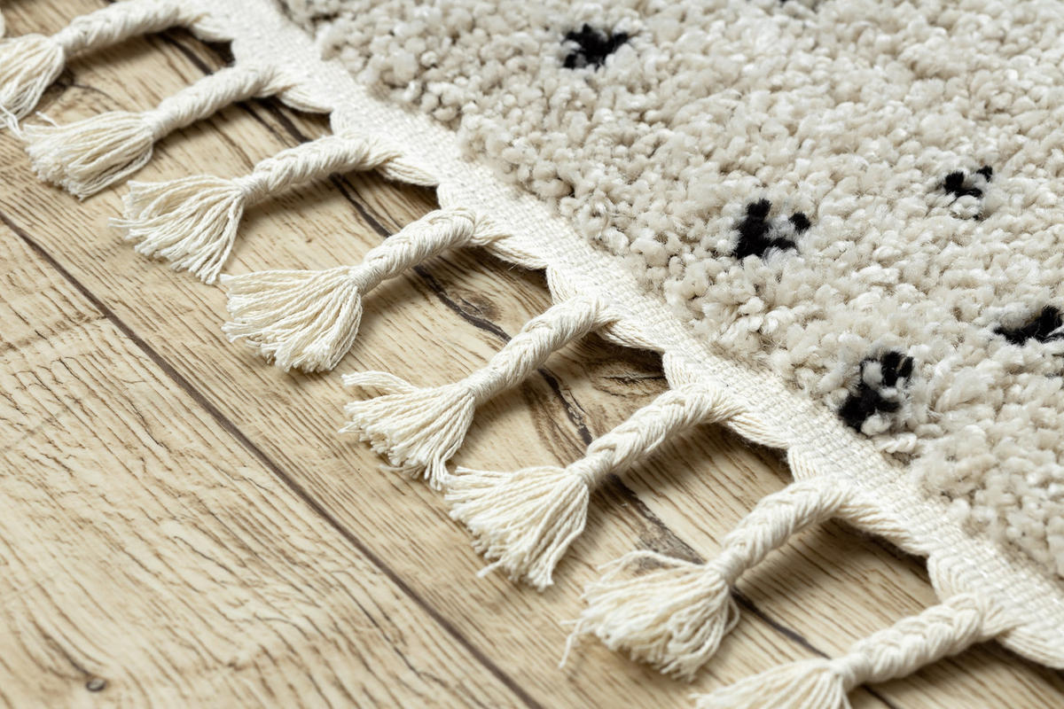 TEPPICH Berber 120/170 cm - Creme, Textil (120/170cm) - rugsX