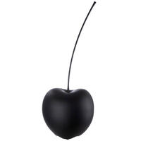 DEKOSKULPTUR Kirsche Celebration, Keramik, Matt Schwarz, H 60 cm - Schwarz, Keramik (40/50/40cm) - Gilde