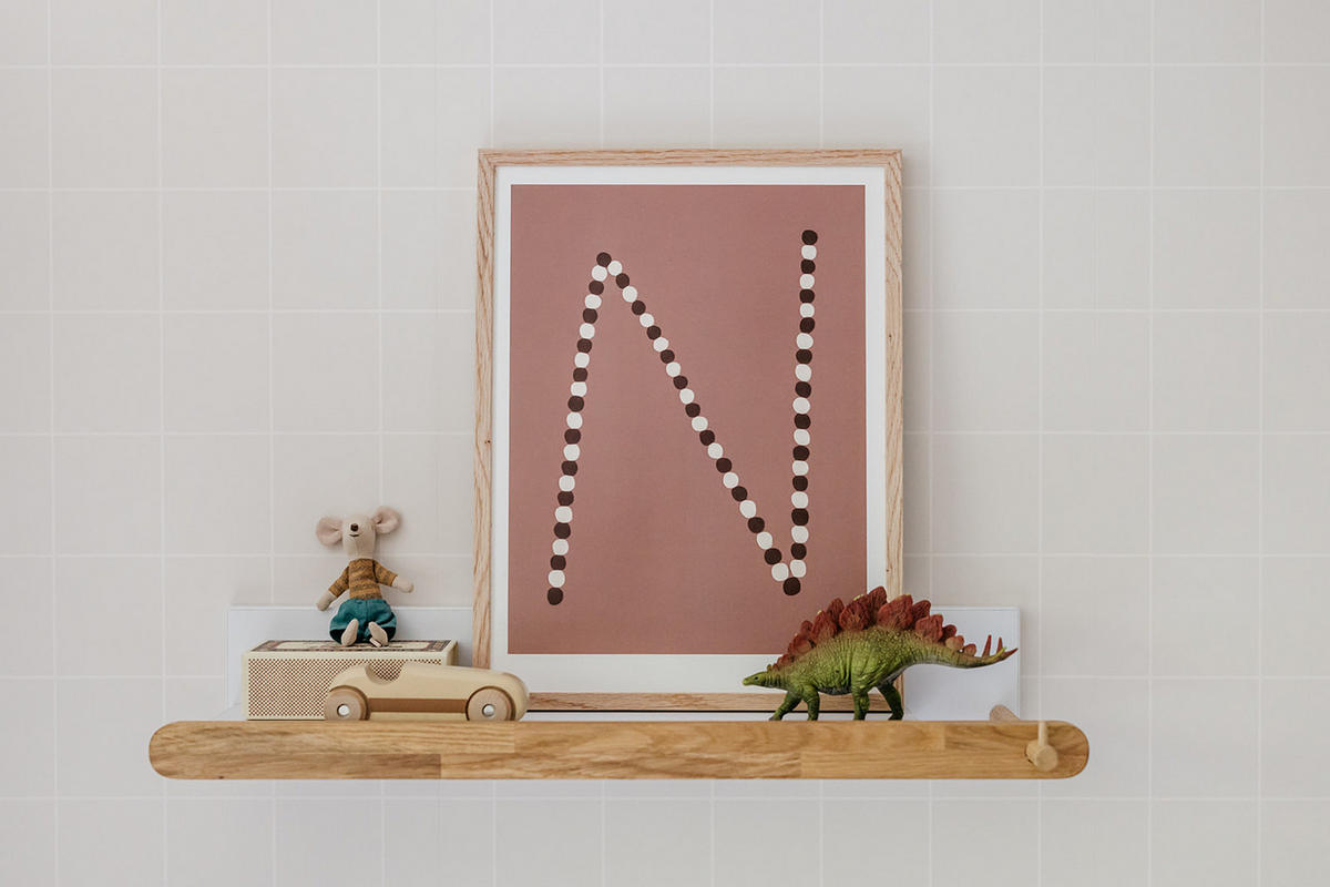 WANDREGAL Lotta - Weiß, Holzwerkstoff (64/10/21cm) - RAUMHIRSCH FURNITURE