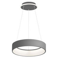 LED HÄNGELEUCHTE Grau Rund Metall - Grau, Metall (45/45/150cm) - Wofi