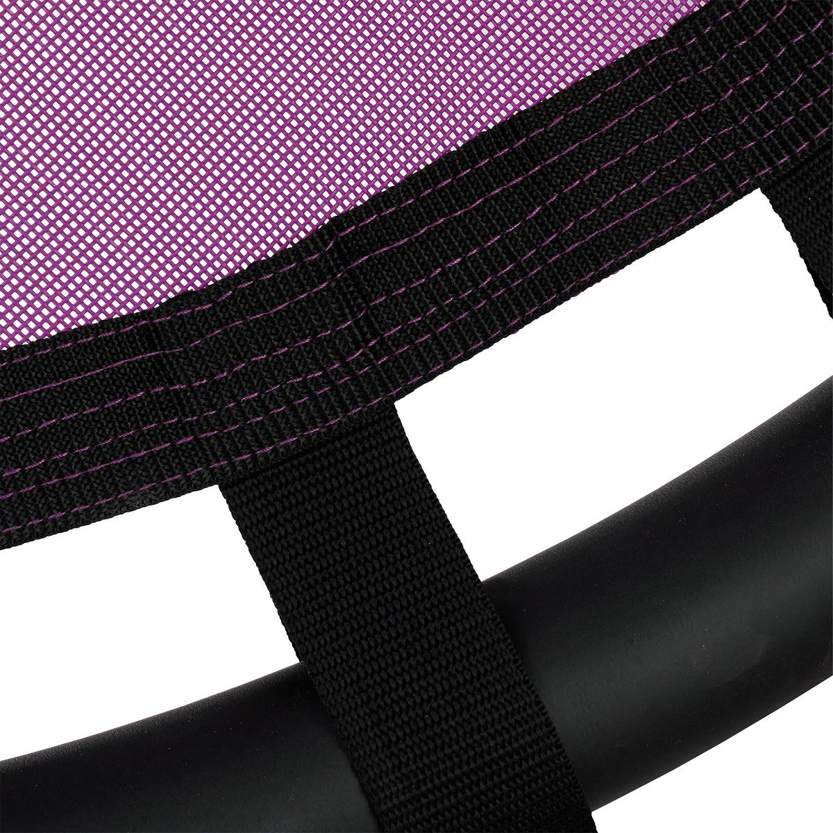 FÅGELBOGUNGA Lila rund 80 cm justerbar höjd - Multicolor, Textil/Plast (80/150/80cm) - Relaxdays