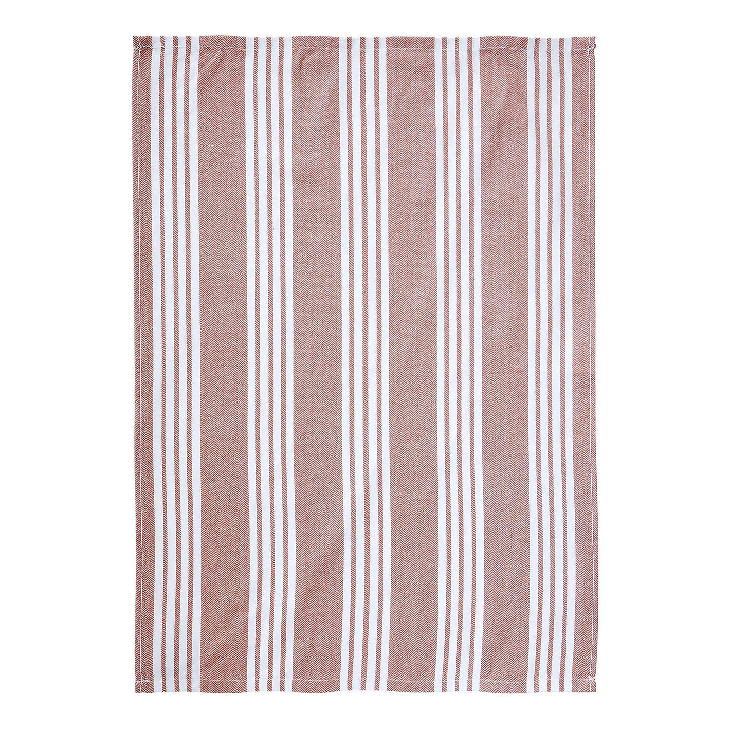 KÜCHENTUCH (3er Set) Loft - Rot, Textil (67/13cm) - Butlers