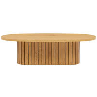 COUCHTISCH, Holz - Braun, Holz (120/60/35cm) - Oviala