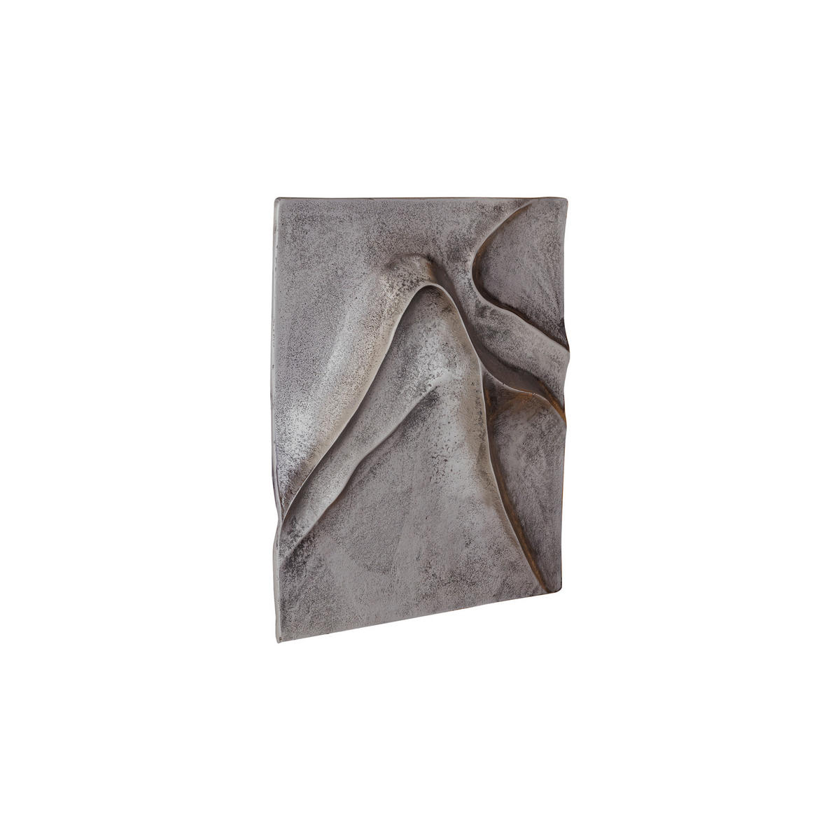 WANDPANEEL Gihan Schwarz 42/5/42cm - Schwarz, Metall (5/42/42cm) - PTMD Collection
