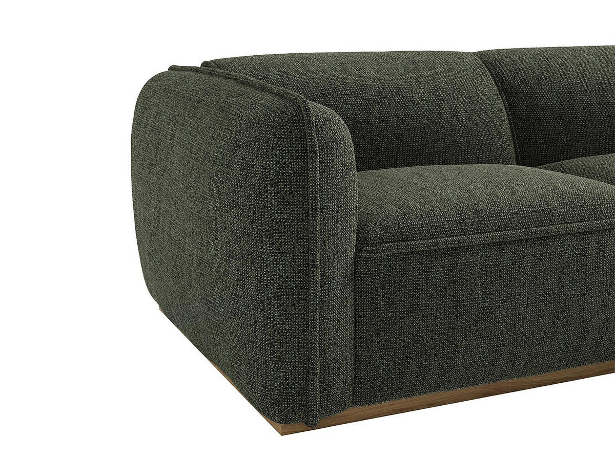 SOFA - 5 Personen - holz - khaki Canobru - Schlammfarben, Holz/Holzwerkstoff (272/74/167cm) - Vente-Unique
