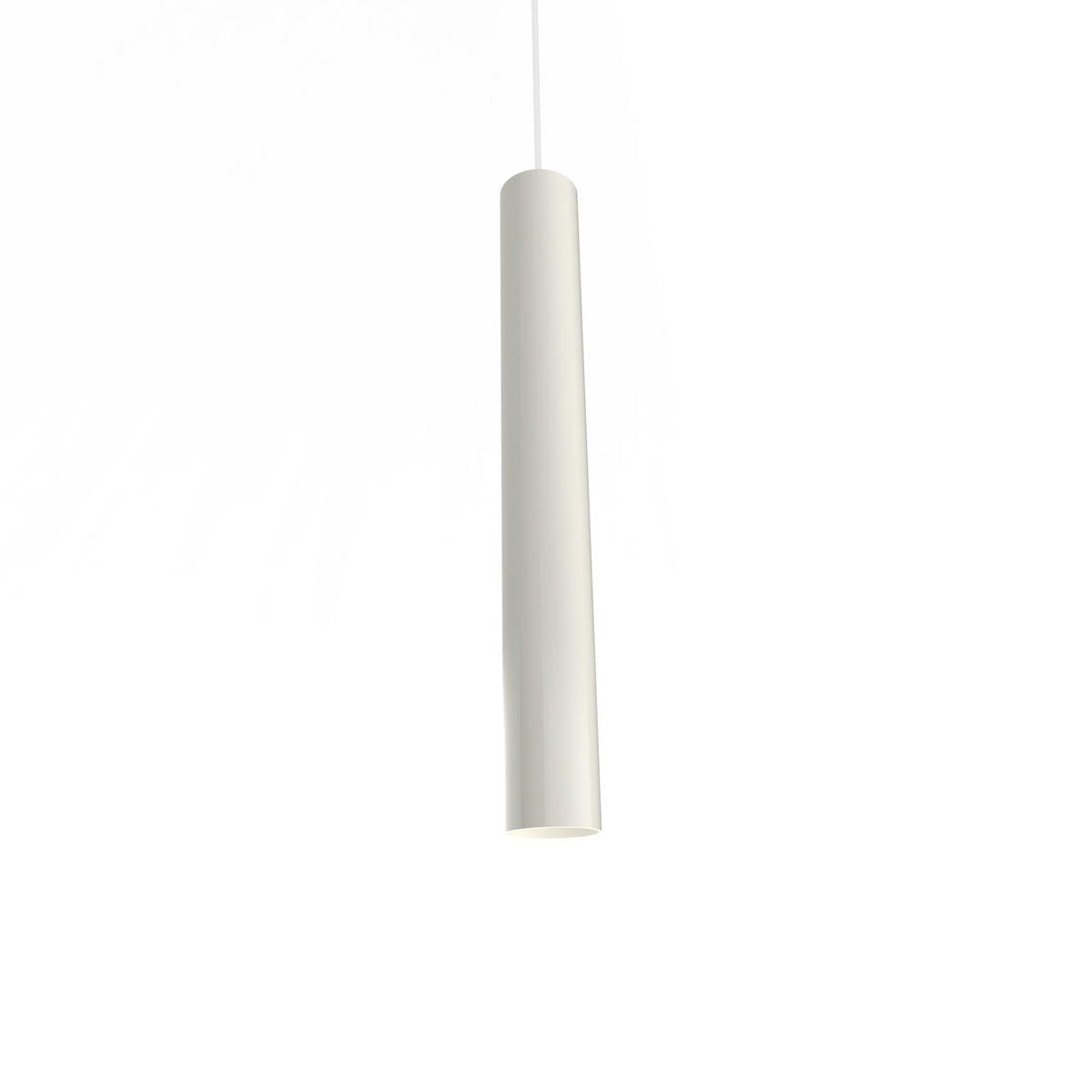 HÄNGELEUCHTE - Weiß Hochglanz, Metall (6/6/40cm) - Lumicom