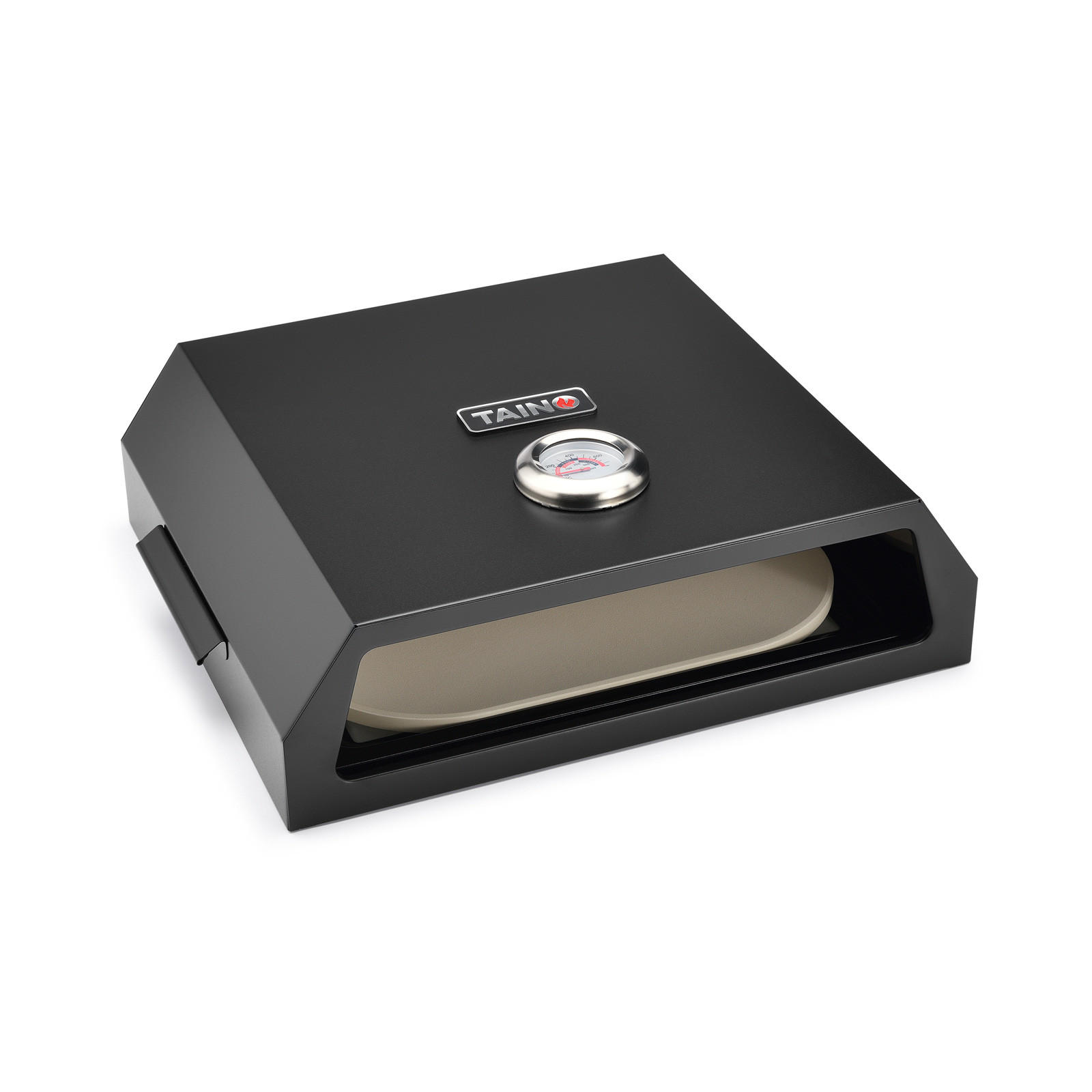 PIZZABOX Stahl Schwarz - Schwarz, Metall (45/12/36cm) - TAINO
