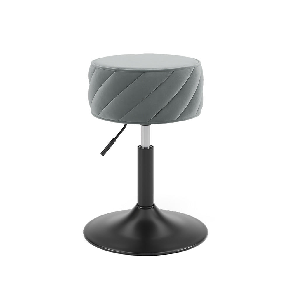 HOCKER Cherio Grau 35 x 50.5 cm - Grau, Textil (35/50.5/38.5cm) - Vicco
