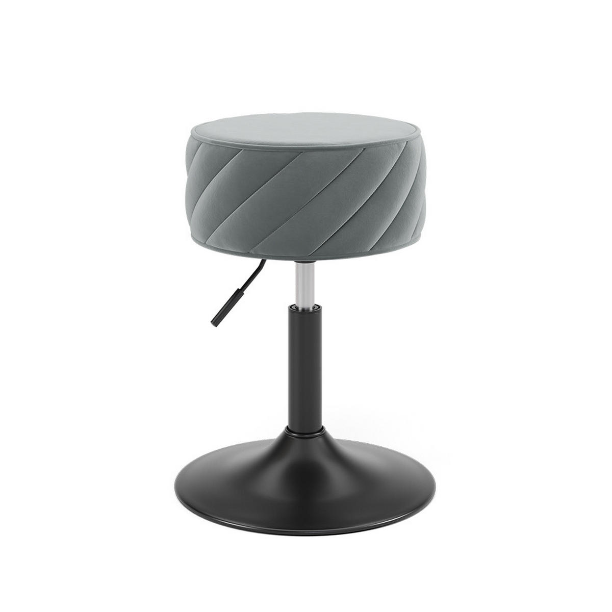 HOCKER Cherio Grau 35 x 50.5 cm - Grau, Textil (35/50.5/38.5cm) - Vicco