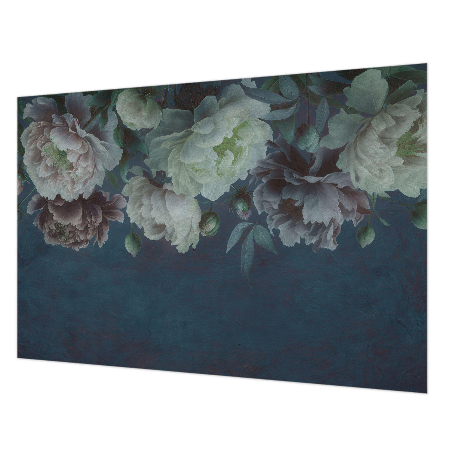 FOTOTAPETE 152x104 cm - Florale Eleganz - Pink, Textil (152/104cm) - Wallfluent