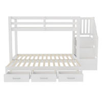 ETAGENBETT Jugend Weiß - Weiß, Holz (90/200cm) - ComfortXL