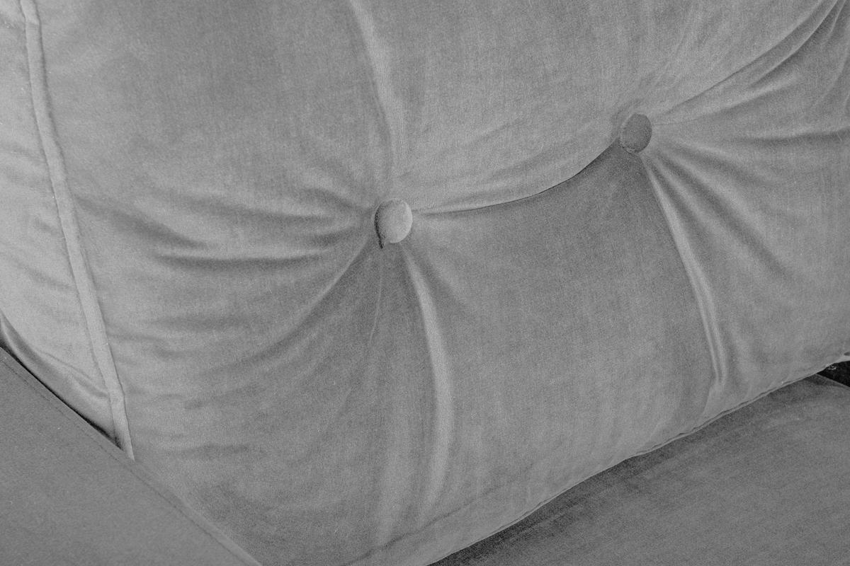 SESSEL ERISO mit Armlehnen und angenehmer Stoff zum Anfassen, Velour-Stoff, grau - Braun/Grau, Textil (80/75/75cm) - KONSIMO®