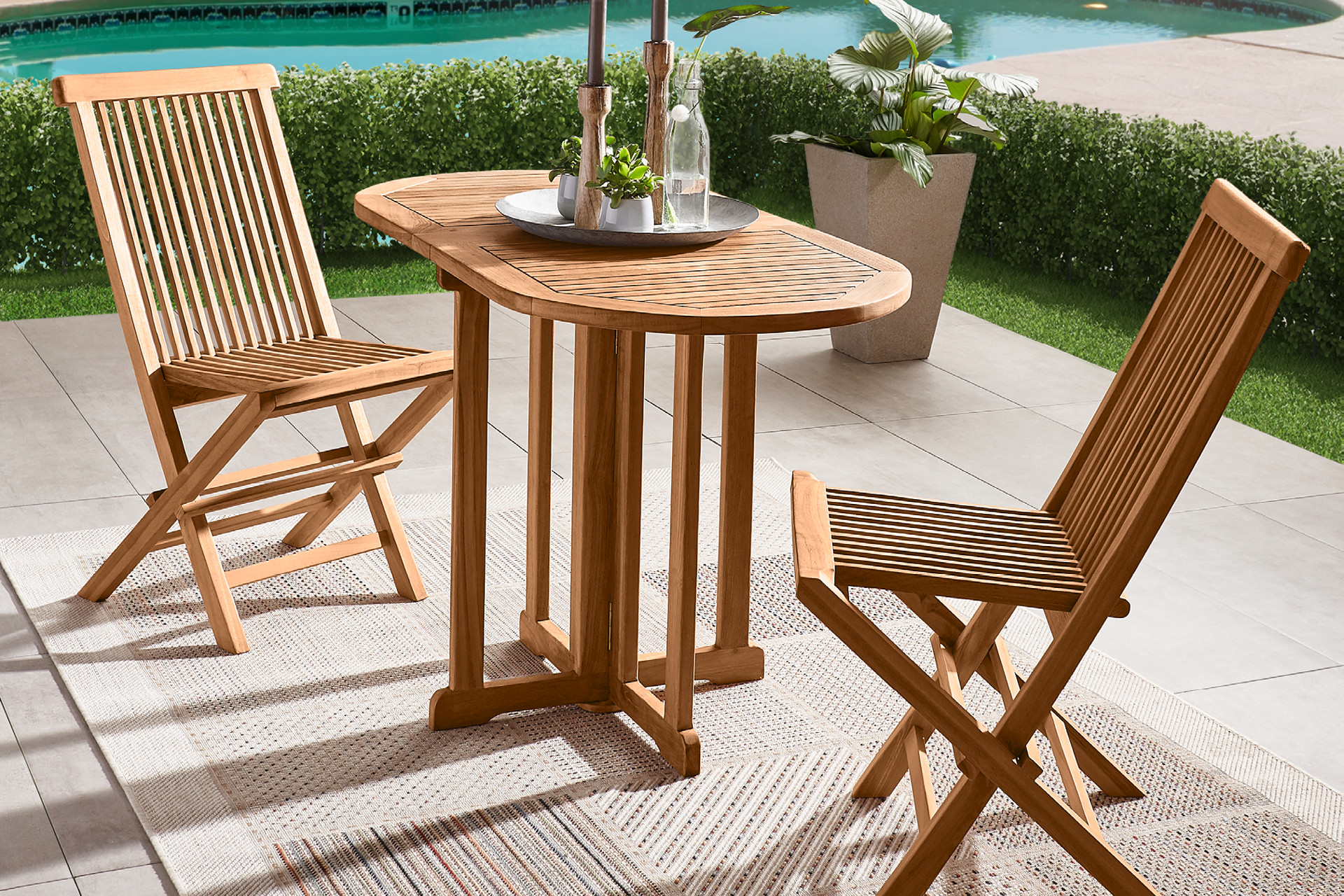 Outdoor Stühle aus Holz