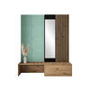 GARDEROBE Premium - Hellgrün/Braun, Holzwerkstoff (172/205/42cm) - MIRJAN24
