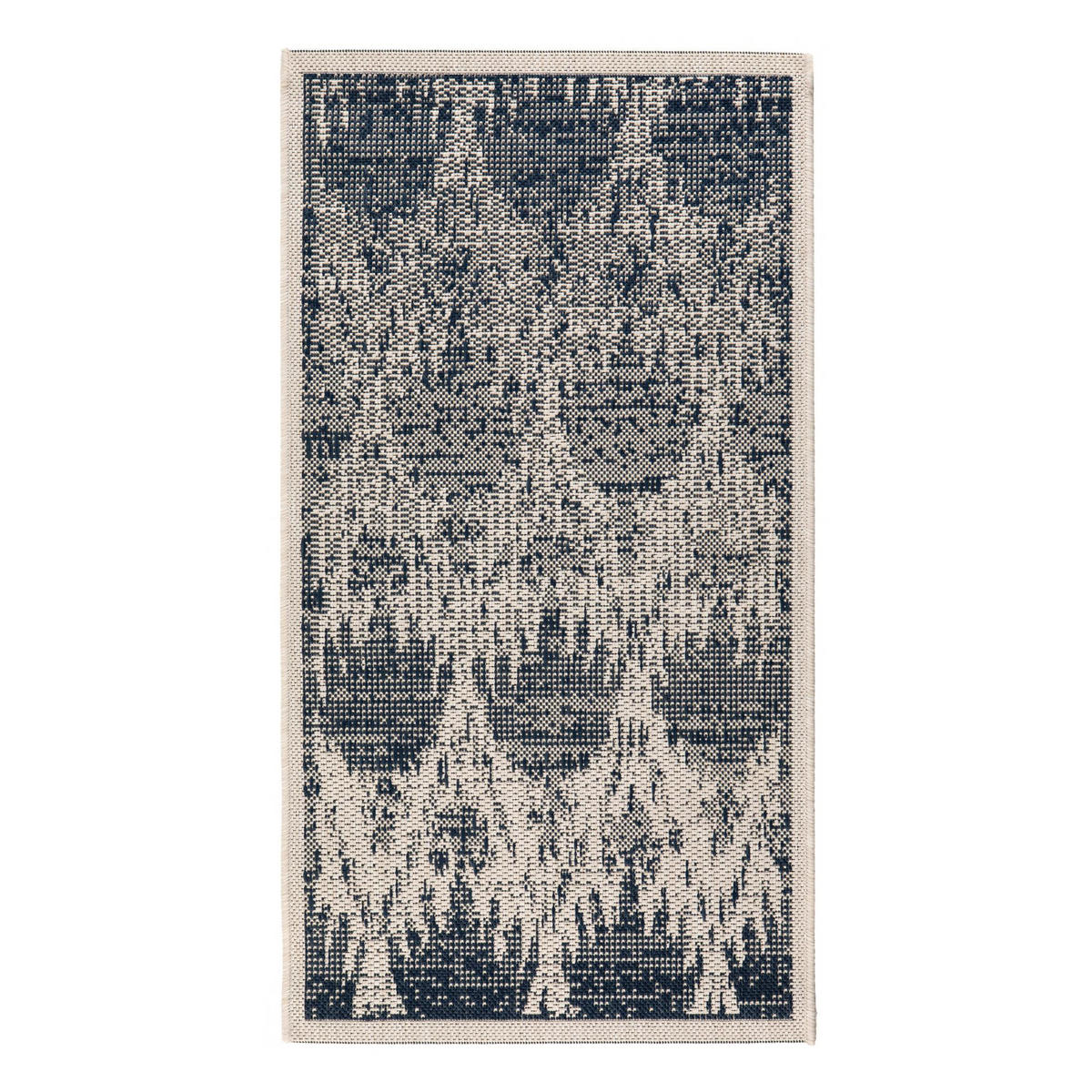 TEPPICH Tessa marine 60 x 110 cm - Dunkelblau, Textil (60/110cm) - Vivaraise