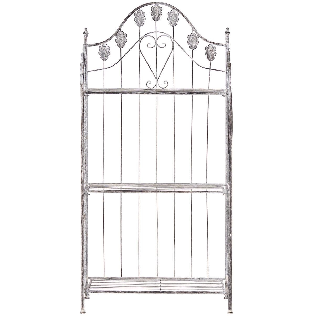 RAFT metal 123 cm 59 cm gri Visano - gri închis/gri, metal (59/123/30cm) - Beliani