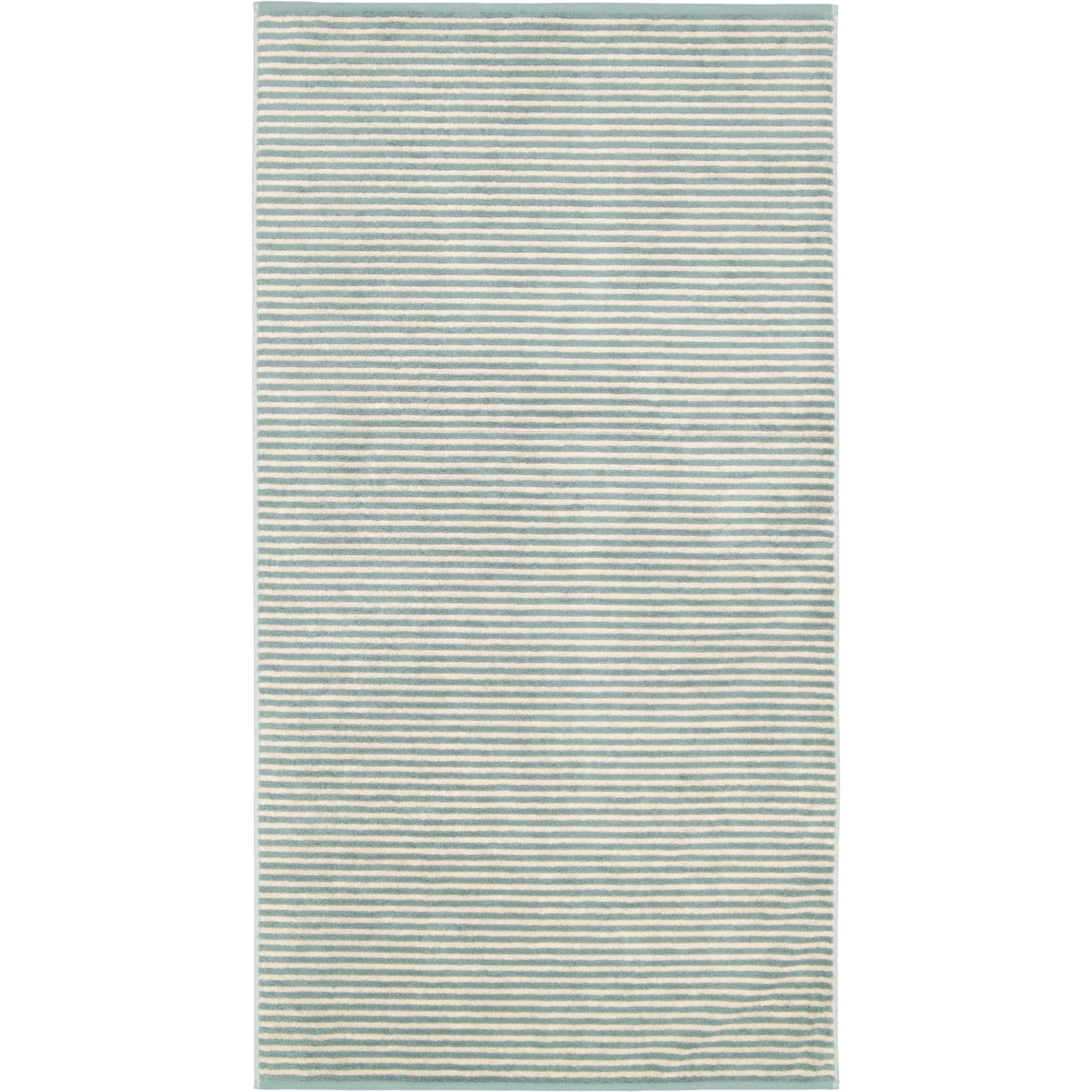 DUSCHTUCH LINES RINGEL 6255 FJORD - 43 - Grün, Textil (80/150cm) - Cawoe