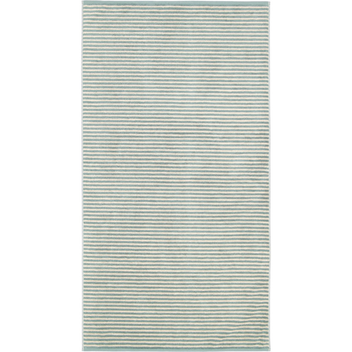 DUSCHTUCH LINES RINGEL 6255 FJORD - 43 - Grün, Textil (80/150cm) - Cawoe