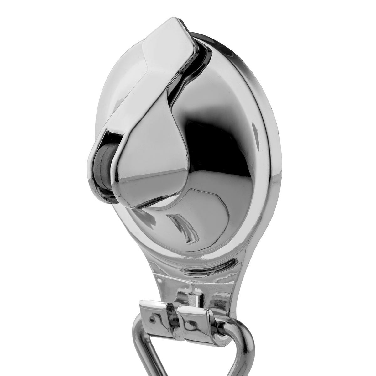 TOILETTENPAPIERHALTER 15 x 16 cm, silber - Silberfarben, Metall (17/15cm) - KADAX